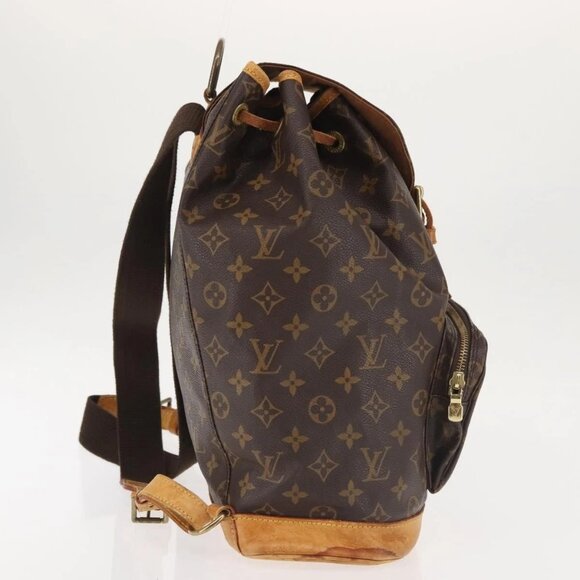 LOUIS VUITTON Monogram Montsouris GM Backpack M51135 LV Auth BA6032 - Picture 6 of 16